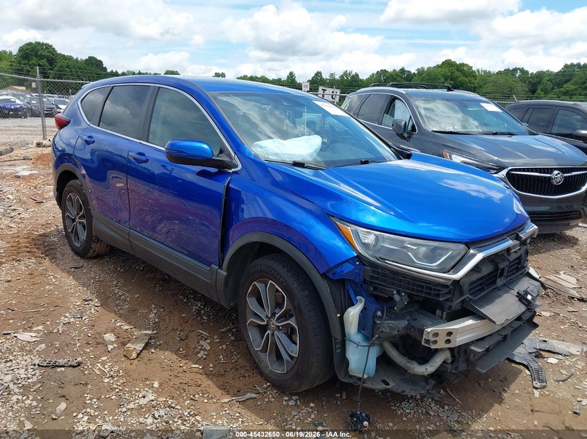 2020 Honda Cr-v VIN 7FARW2H88LE004691 IAAI salvage auction — FRONT END, Salvage (North Carolina), sold $5,200 on 2026-07-30 (photo 1)