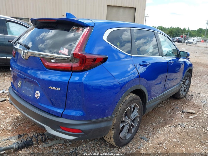 2020 Honda Cr-v VIN 7FARW2H88LE004691 IAAI salvage auction — FRONT END, Salvage (North Carolina), sold $5,200 on 2026-07-30 (photo 4)