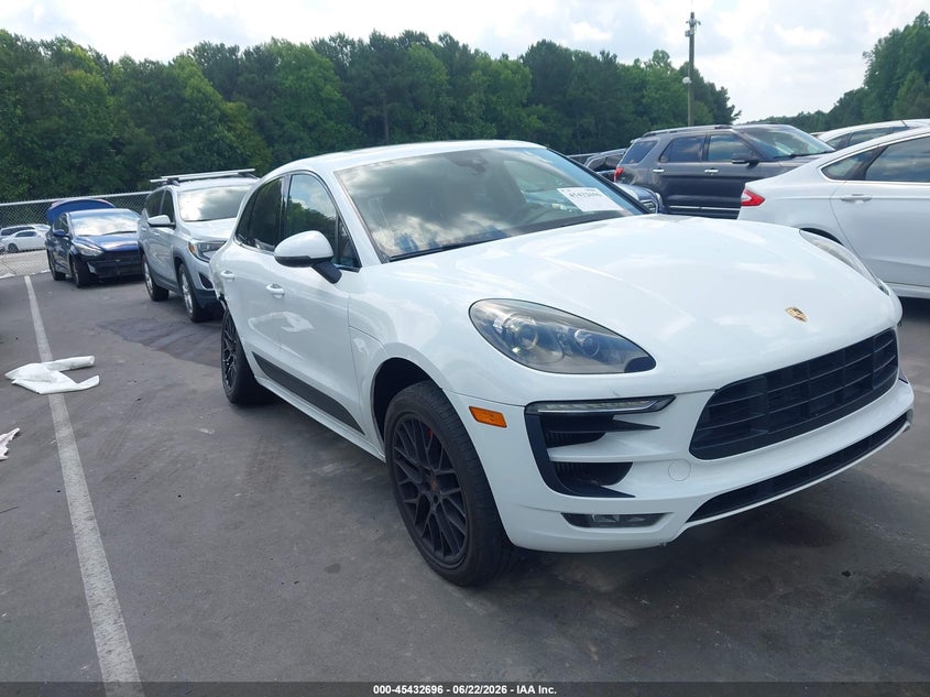 2017 Porsche Macan VIN WP1AG2A58HLB50436 IAAI salvage auction — REAR END, Salvage (North Carolina), sold $8,100 on 2026-07-08 (photo 1)