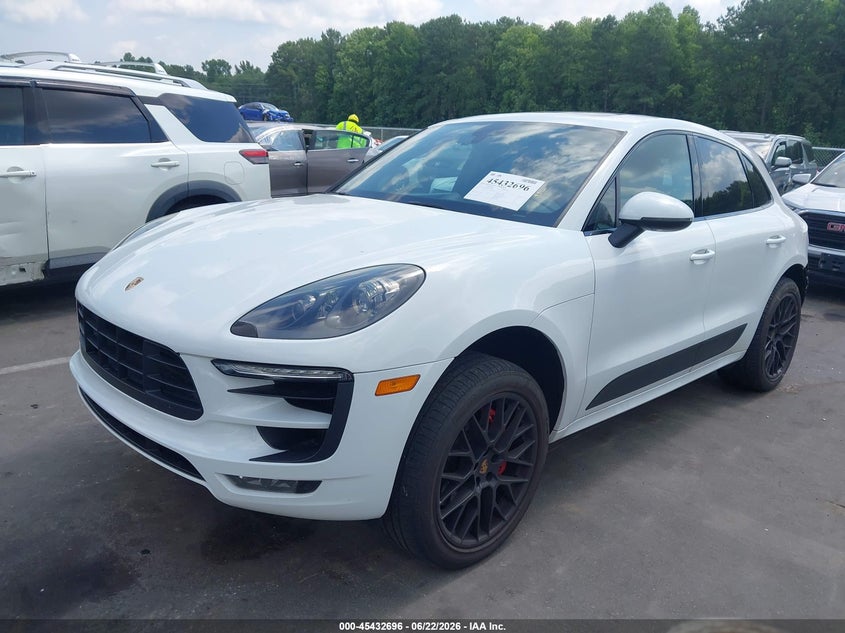 2017 Porsche Macan VIN WP1AG2A58HLB50436 IAAI salvage auction — REAR END, Salvage (North Carolina), sold $8,100 on 2026-07-08 (photo 2)