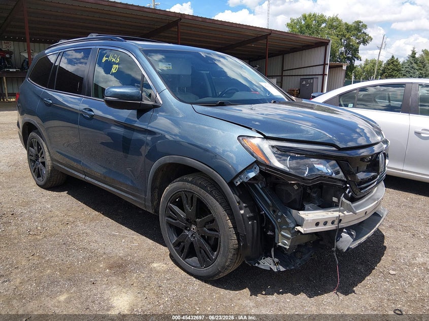 2022 Honda Pilot VIN 5FNYF6H28NB004364 IAAI salvage auction — FRONT END, Salvage (Ohio), sold $6,100 on 2026-07-09 (photo 1)