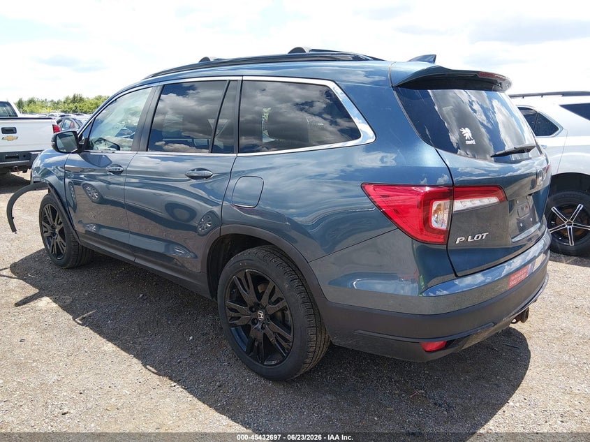 2022 Honda Pilot VIN 5FNYF6H28NB004364 IAAI salvage auction — FRONT END, Salvage (Ohio), sold $6,100 on 2026-07-09 (photo 3)