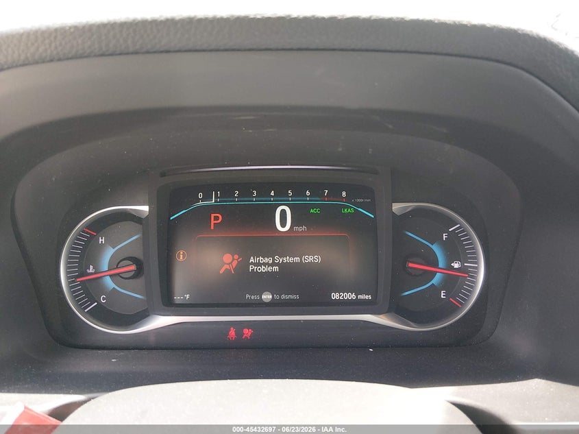 2022 Honda Pilot VIN 5FNYF6H28NB004364 IAAI salvage auction — FRONT END, Salvage (Ohio), sold $6,100 on 2026-07-09 (photo 7)