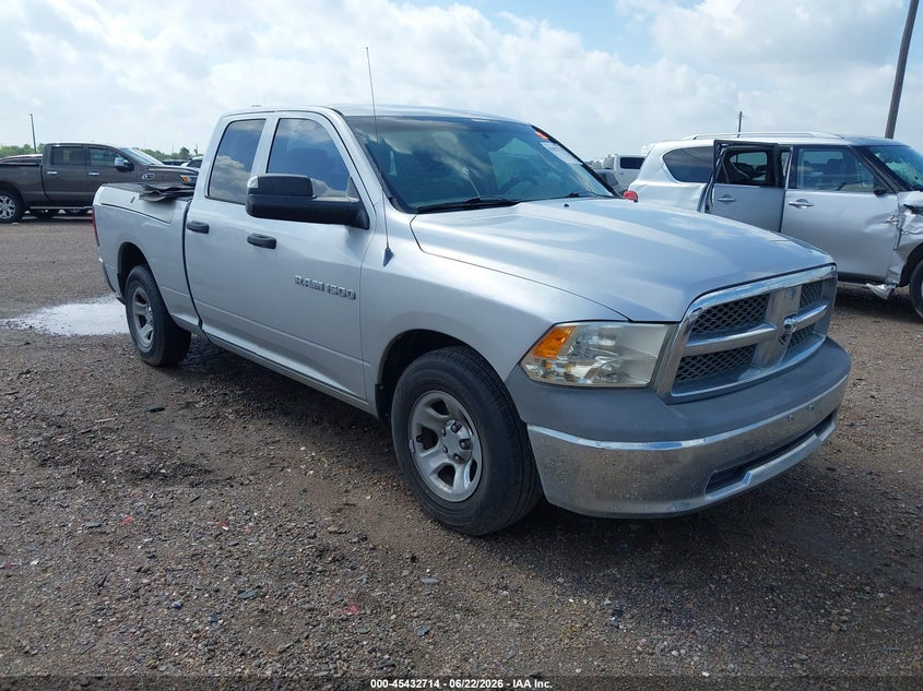 2012 Ram 1500 VIN 1C6RD6FP2CS242405 IAAI salvage auction — ENGINE DAMAGE, Salvage (Texas), sold $1,050 on 2026-08-14 (photo 1)