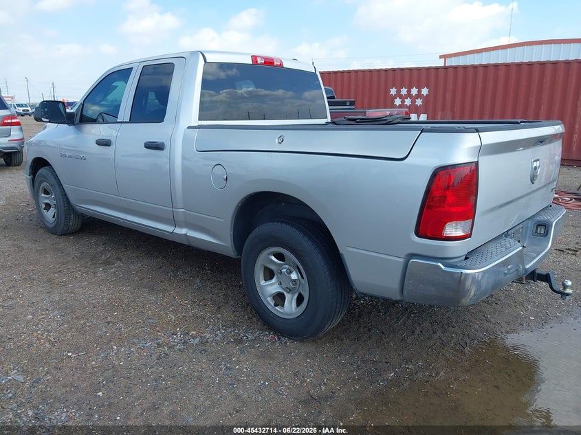 2012 Ram 1500 VIN 1C6RD6FP2CS242405 IAAI salvage auction — ENGINE DAMAGE, Salvage (Texas), sold $1,050 on 2026-08-14 (photo 3)