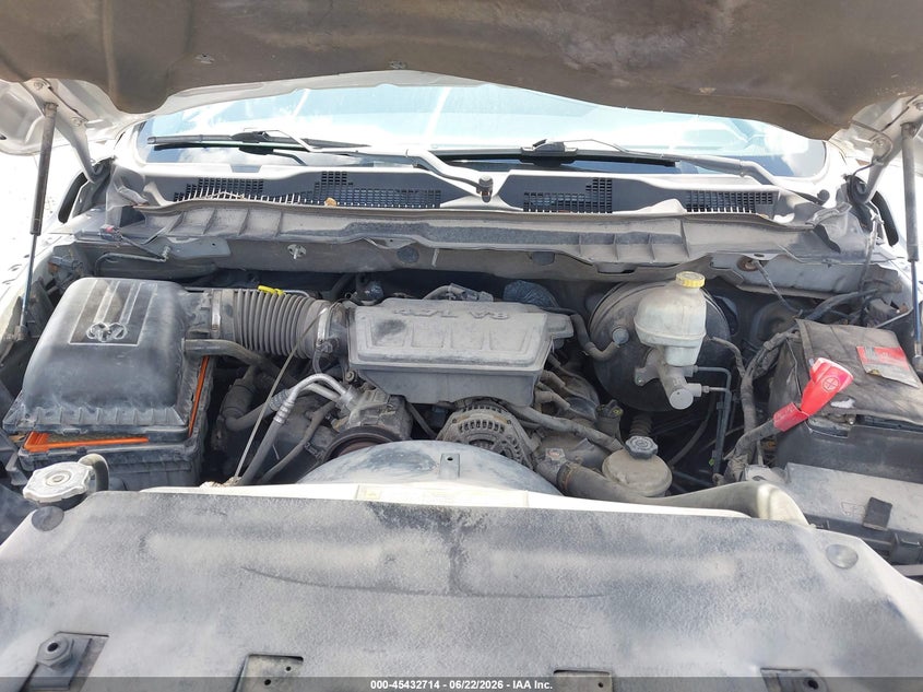 2012 Ram 1500 VIN 1C6RD6FP2CS242405 IAAI salvage auction — ENGINE DAMAGE, Salvage (Texas), sold $1,050 on 2026-08-14 (photo 6)