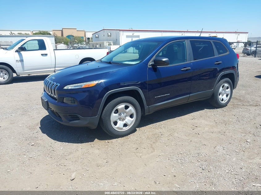 2016 Jeep Cherokee VIN 1C4PJMABXGW337382 IAAI salvage auction — NORMAL WEAR, SF97 (California), sold $3,050 on 2026-07-29 (photo 2)