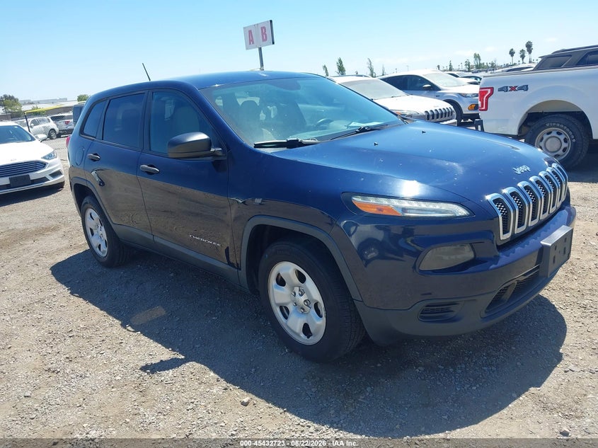 2016 Jeep Cherokee VIN 1C4PJMABXGW337382 IAAI salvage auction — NORMAL WEAR, SF97 (California), sold $3,050 on 2026-07-29 (photo 6)
