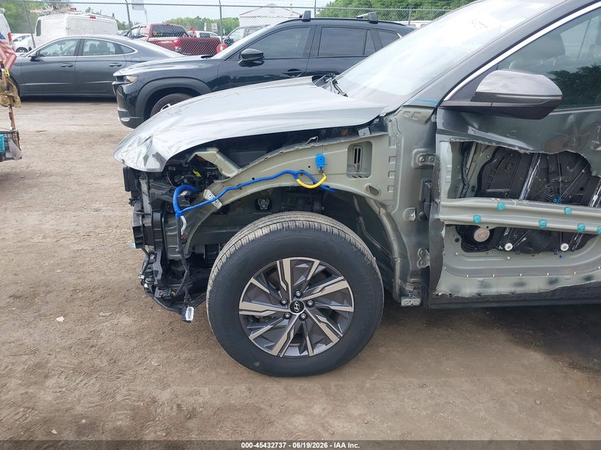 2022 Hyundai Tucson VIN KM8JBCA17NU030731 IAAI salvage auction — FRONT END, Salvage - 75% Or Less (Maryland), sold $9,500 on 2026-07-07 (photo 6)