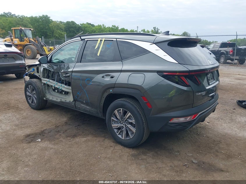 2022 Hyundai Tucson VIN KM8JBCA17NU030731 IAAI salvage auction — FRONT END, Salvage - 75% Or Less (Maryland), sold $9,500 on 2026-07-07 (photo 3)