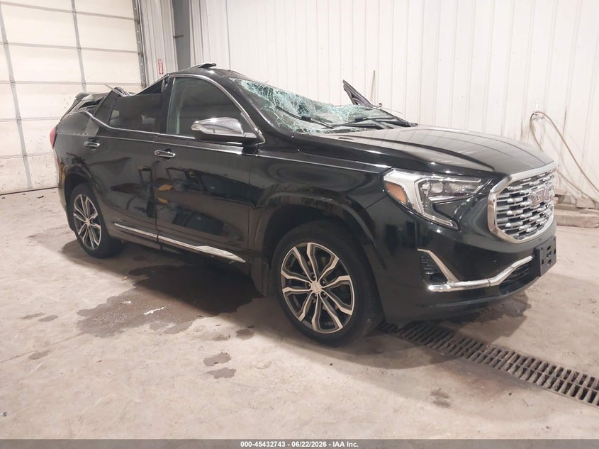 2018 Gmc Terrain VIN 3GKALXEX0JL251779 IAAI salvage auction — STORM DAMAGE, Junking Certificate (Iowa), sold $675 on 2026-07-18 (photo 1)
