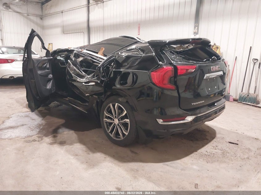 2018 Gmc Terrain VIN 3GKALXEX0JL251779 IAAI salvage auction — STORM DAMAGE, Junking Certificate (Iowa), sold $675 on 2026-07-18 (photo 3)
