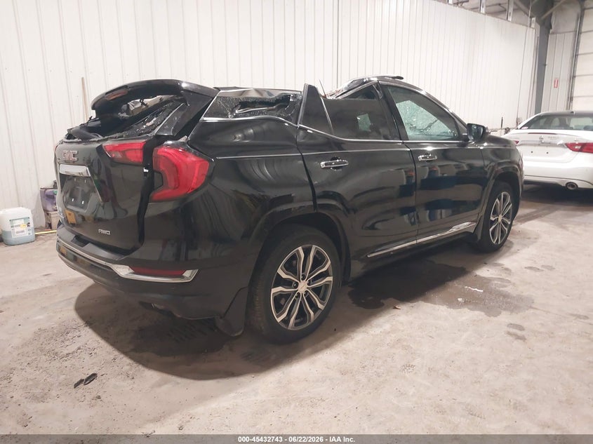 2018 Gmc Terrain VIN 3GKALXEX0JL251779 IAAI salvage auction — STORM DAMAGE, Junking Certificate (Iowa), sold $675 on 2026-07-18 (photo 4)