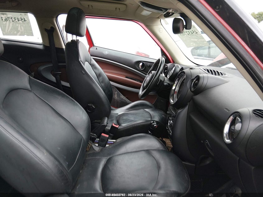 2014 Mini Paceman VIN WMWSS7C5XEWS44405 IAAI salvage auction — FRONT END, Salvage (Pennsylvania), sold $900 on 2026-07-07 (photo 5)