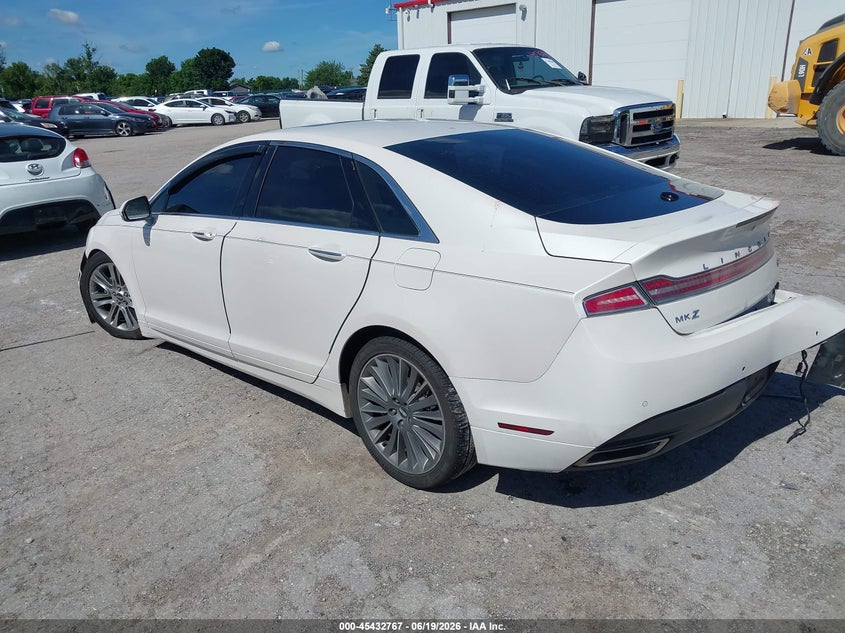 2015 Lincoln Mkz VIN 3LN6L2LU2FR615861 IAAI salvage auction — FRONT END, Salvage Title, sold $400 on 2026-09-07 (photo 3)