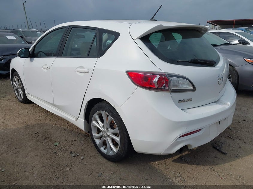 2010 Mazda 3 VIN JM1BL1H58A1100655 IAAI salvage auction — NORMAL WEAR, Original (Texas), sold $925 on 2026-07-07 (photo 3)