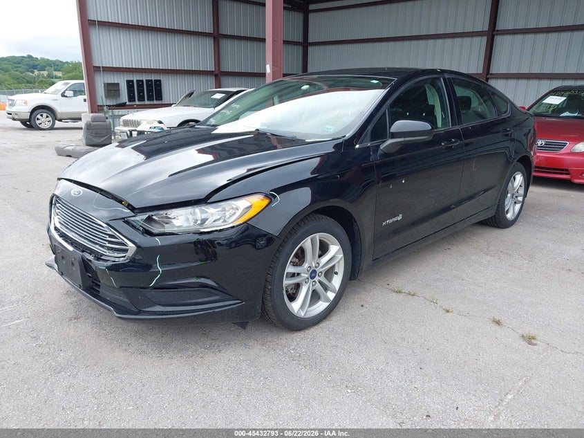 2018 Ford Fusion VIN 3FA6P0LU8JR248332 IAAI salvage auction — FRONT END, Salvage (Missouri), sold $2,000 on 2026-07-23 (photo 2)