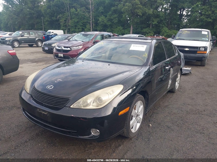 2005 Lexus Es 330 VIN JTHBA30G455073501 IAAI salvage auction — REAR END, Salvage - Greater Than 75% (Maryland), sold $550 on 2026-07-09 (photo 2)