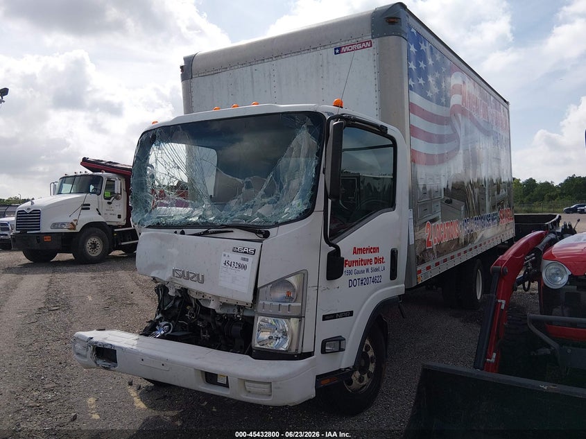 2019 Isuzu Npr VIN 54DB4W1B1KS805573 IAAI salvage auction — FRONT END, Salvage (Louisiana), sold $150 on 2026-07-15 (photo 2)