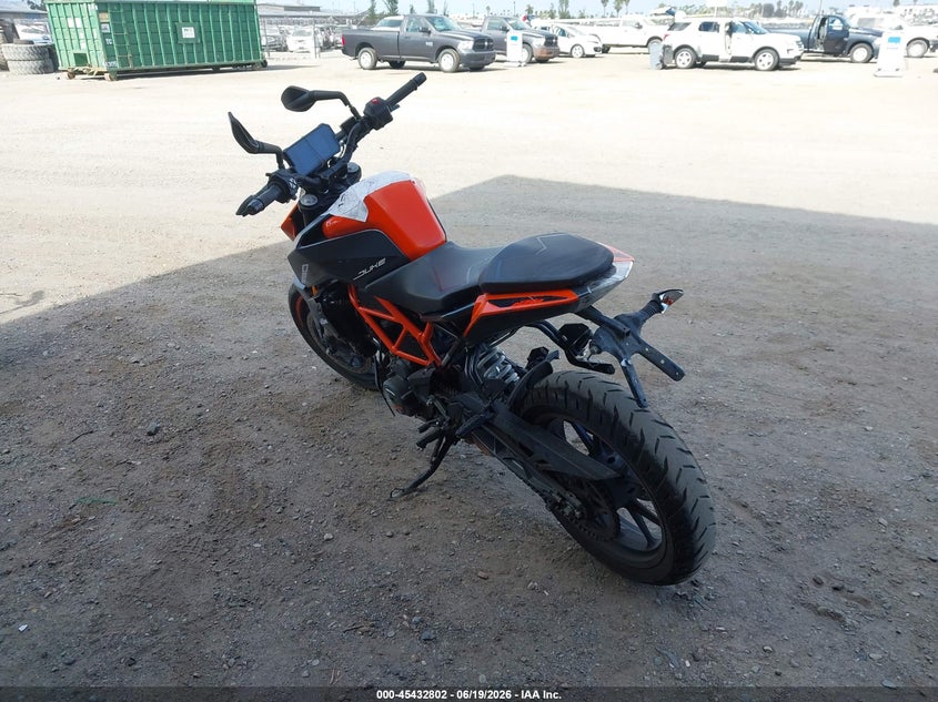 2023 Ktm 390 adventure VIN MD2JPJ402PN201695 IAAI salvage auction — FRONT END, Salvage Title, sold $300 on 2026-07-22 (photo 3)