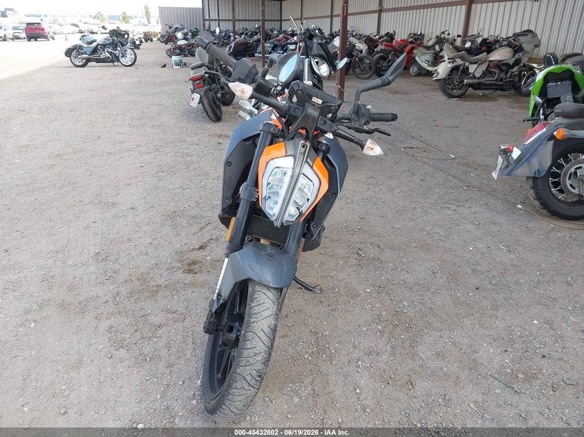 2023 Ktm 390 adventure VIN MD2JPJ402PN201695 IAAI salvage auction — FRONT END, Salvage Title, sold $300 on 2026-07-22 (photo 5)