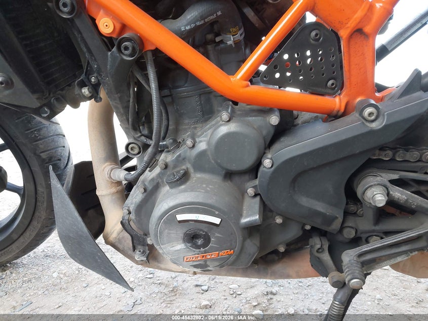 2023 Ktm 390 adventure VIN MD2JPJ402PN201695 IAAI salvage auction — FRONT END, Salvage Title, sold $300 on 2026-07-22 (photo 9)