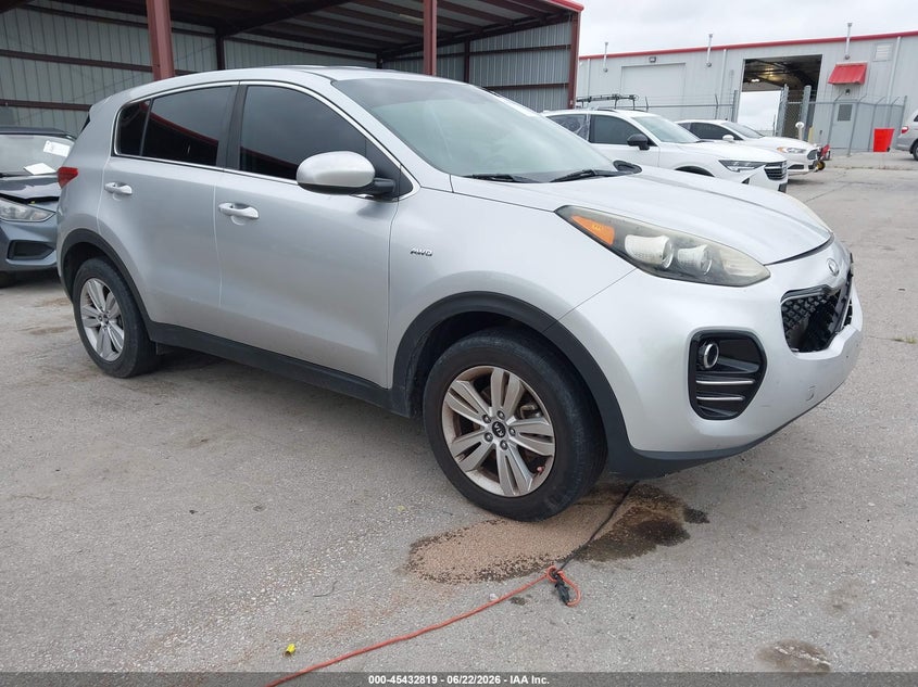 2018 Kia Sportage VIN KNDPMCACXJ7337779 IAAI salvage auction — FRONT END, Salvage (Missouri), sold $1,550 on 2026-08-02 (photo 1)