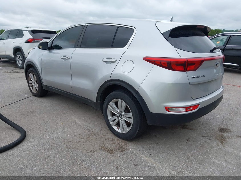 2018 Kia Sportage VIN KNDPMCACXJ7337779 IAAI salvage auction — FRONT END, Salvage (Missouri), sold $1,550 on 2026-08-02 (photo 3)