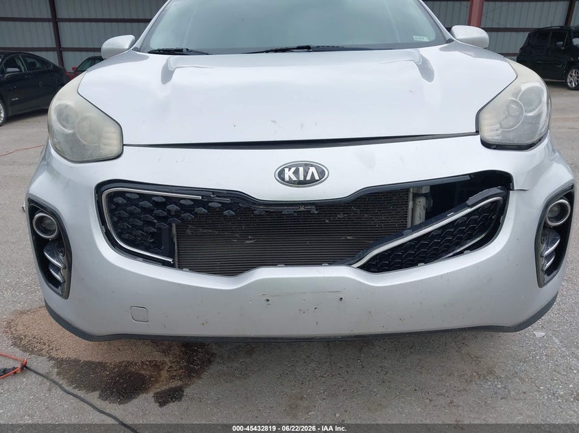 2018 Kia Sportage VIN KNDPMCACXJ7337779 IAAI salvage auction — FRONT END, Salvage (Missouri), sold $1,550 on 2026-08-02 (photo 6)