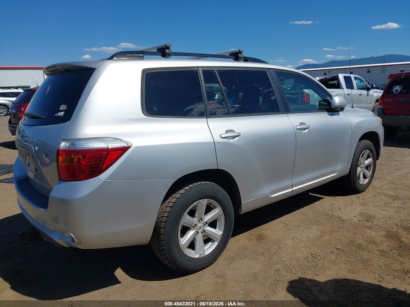 2008 Toyota Highlander VIN JTEDS41A582037325 IAAI salvage auction — NORMAL WEAR, Clear (Washington), sold $1,150 on 2026-07-14 (photo 4)
