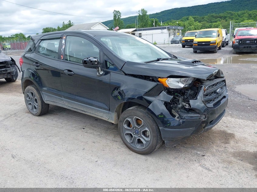 2022 Ford Ecosport VIN MAJ6S3FL2NC474793 IAAI salvage auction — FRONT & REAR, Salvage (Pennsylvania), sold $25 on 2026-07-22 (photo 1)