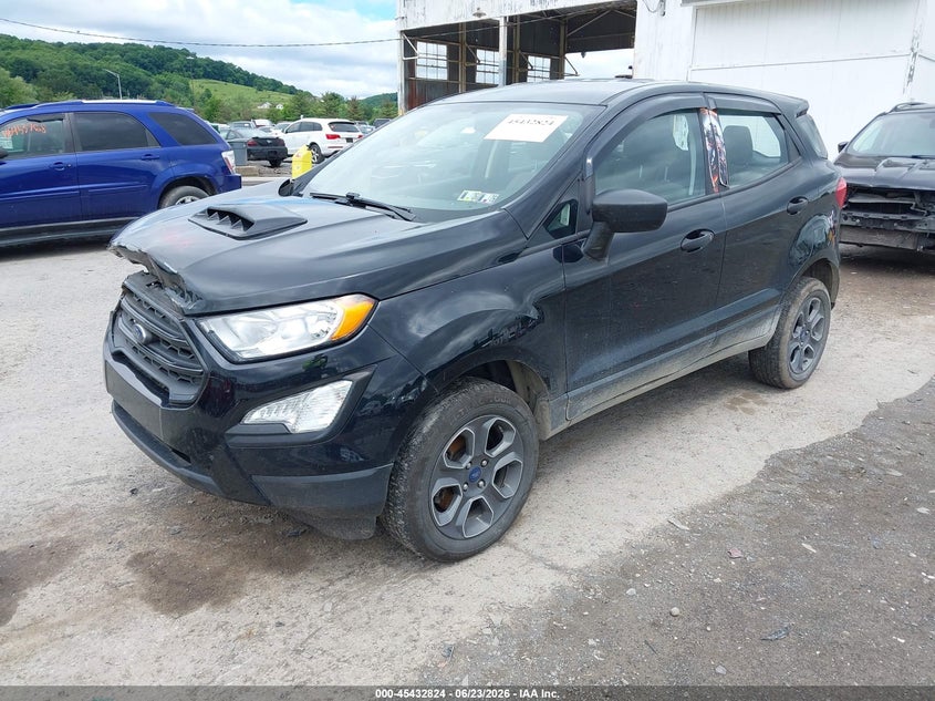 2022 Ford Ecosport VIN MAJ6S3FL2NC474793 IAAI salvage auction — FRONT & REAR, Salvage (Pennsylvania), sold $25 on 2026-07-22 (photo 2)