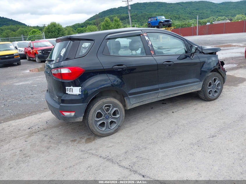 2022 Ford Ecosport VIN MAJ6S3FL2NC474793 IAAI salvage auction — FRONT & REAR, Salvage (Pennsylvania), sold $25 on 2026-07-22 (photo 4)