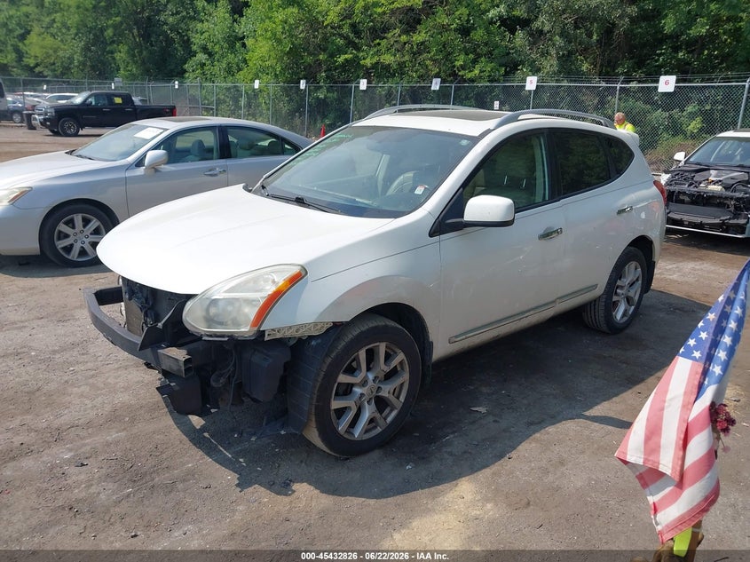 2011 Nissan Rogue VIN JN8AS5MV0BW259464 IAAI salvage auction — RIGHT FRONT, Salvage - Greater Than 75% (Maryland), sold $25 on 2026-07-21 (photo 2)