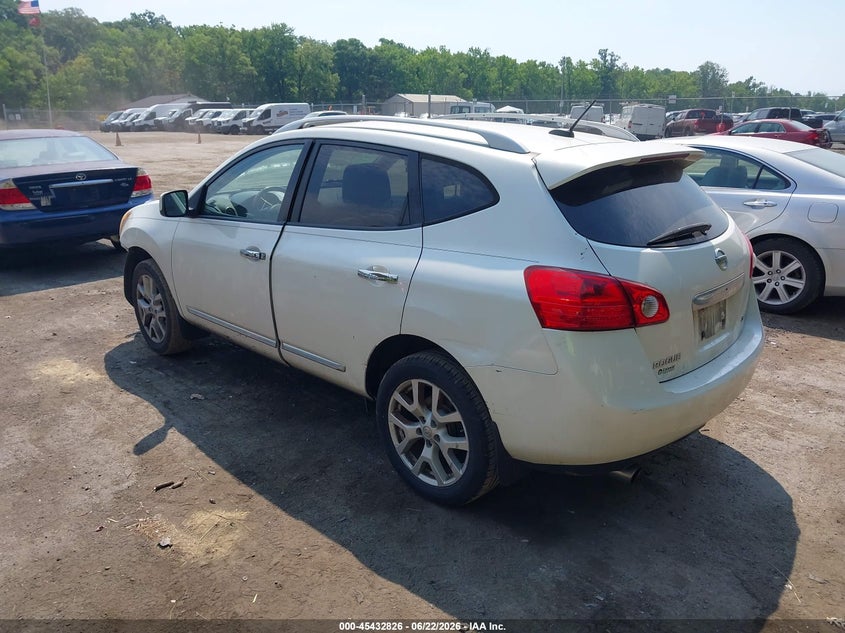 2011 Nissan Rogue VIN JN8AS5MV0BW259464 IAAI salvage auction — RIGHT FRONT, Salvage - Greater Than 75% (Maryland), sold $25 on 2026-07-21 (photo 3)