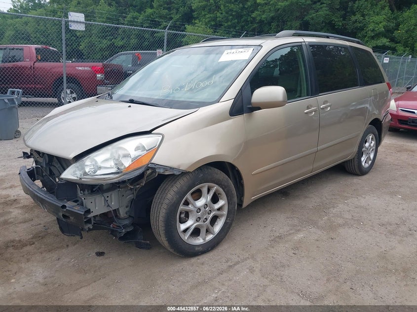 2006 Toyota Sienna VIN 5TDZA22C26S554167 IAAI salvage auction — BIOHAZARD/CHEMICAL, Salvage - Greater Than 75% (Maryland), sold $175 on 2026-07-21 (photo 2)