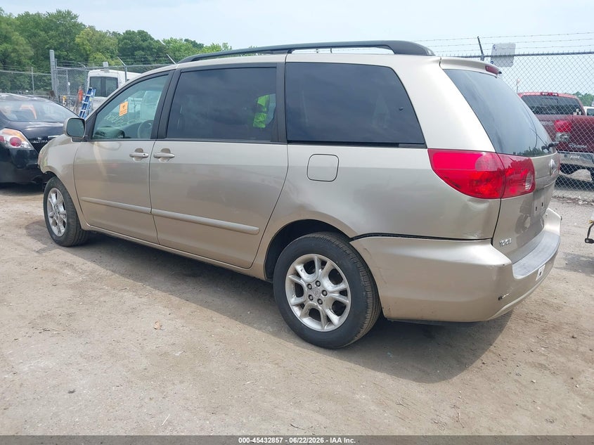 2006 Toyota Sienna VIN 5TDZA22C26S554167 IAAI salvage auction — BIOHAZARD/CHEMICAL, Salvage - Greater Than 75% (Maryland), sold $175 on 2026-07-21 (photo 3)