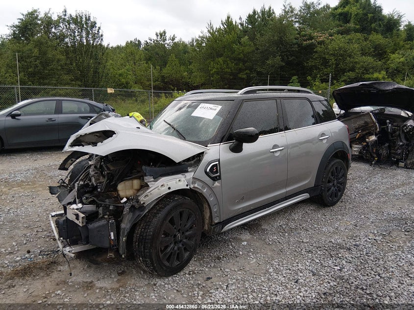 2023 Mini Countryman VIN WMZ83BR07P3R25926 IAAI salvage auction — FRONT END, Salvage (Tennessee), sold $250 on 2026-07-29 (photo 2)
