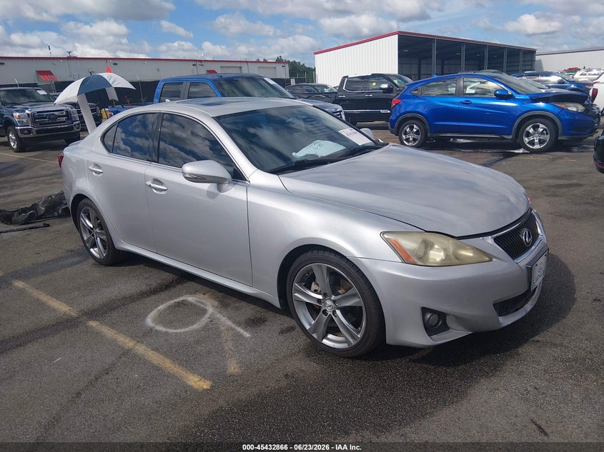 2011 Lexus Is 250 VIN JTHBF5C2XB5131216 IAAI salvage auction — LEFT SIDE, Salvage (South Carolina), sold $25 on 2026-07-29 (photo 1)