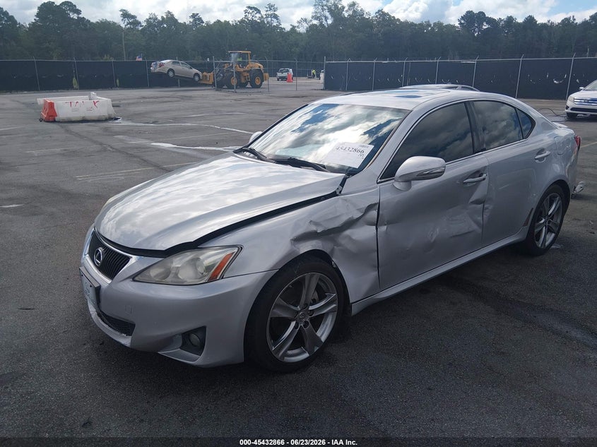 2011 Lexus Is 250 VIN JTHBF5C2XB5131216 IAAI salvage auction — LEFT SIDE, Salvage (South Carolina), sold $25 on 2026-07-29 (photo 2)