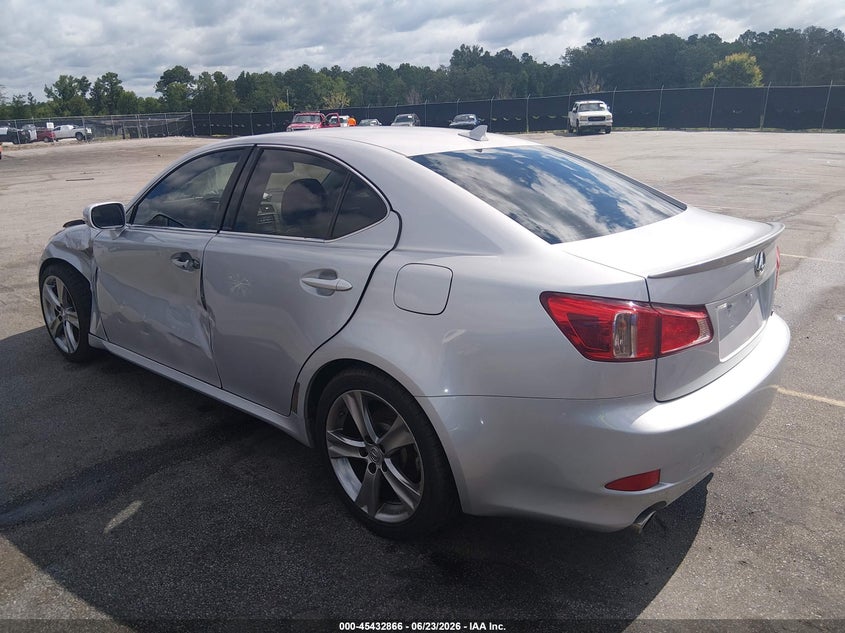 2011 Lexus Is 250 VIN JTHBF5C2XB5131216 IAAI salvage auction — LEFT SIDE, Salvage (South Carolina), sold $25 on 2026-07-29 (photo 3)