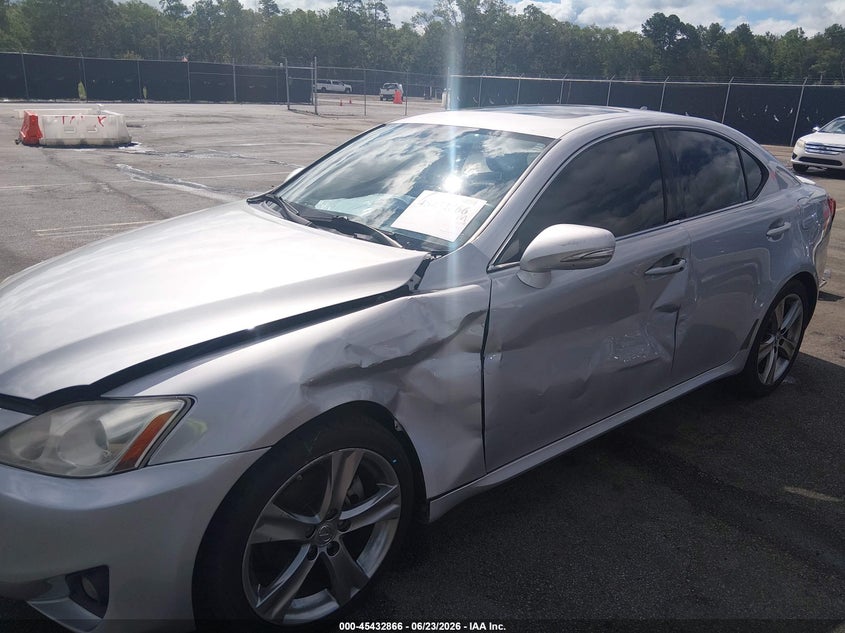 2011 Lexus Is 250 VIN JTHBF5C2XB5131216 IAAI salvage auction — LEFT SIDE, Salvage (South Carolina), sold $25 on 2026-07-29 (photo 6)