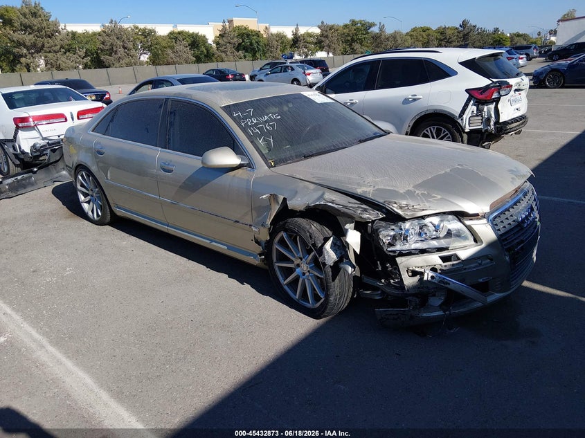 2007 Audi A8 VIN WAUMV44E47N014767 IAAI salvage auction — FRONT END, Salvage (California), sold $25 on 2026-07-13 (photo 1)