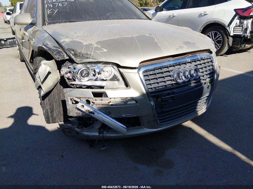 2007 Audi A8 VIN WAUMV44E47N014767 IAAI salvage auction — FRONT END, Salvage (California), sold $25 on 2026-07-13 (photo 6)