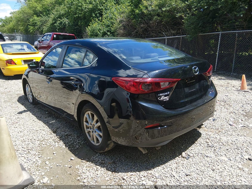 2016 Mazda 3 VIN JM1BM1U7XG1349102 IAAI salvage auction — RIGHT SIDE, Salvage Title, sold $1,150 on 2026-07-28 (photo 3)