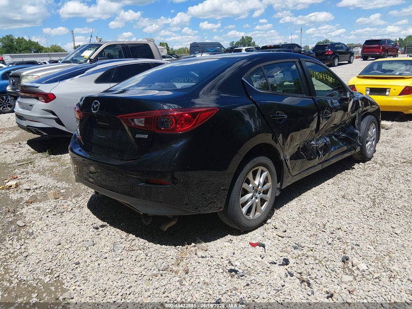 2016 Mazda 3 VIN JM1BM1U7XG1349102 IAAI salvage auction — RIGHT SIDE, Salvage Title, sold $1,150 on 2026-07-28 (photo 4)