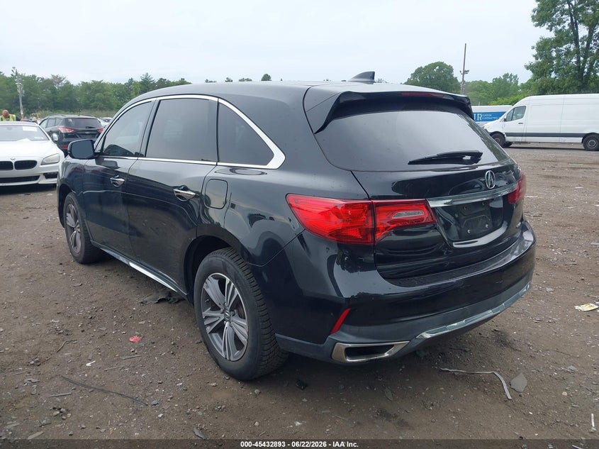 2019 Acura Mdx VIN 5J8YD4H35KL031597 IAAI salvage auction — RIGHT SIDE, Mv-907A (New York), sold $7,950 on 2026-08-01 (photo 3)