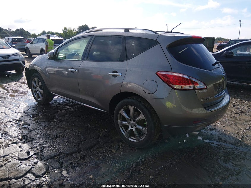 2012 Nissan Murano VIN JN8AZ1MU4CW118751 IAAI salvage auction — LEFT FRONT, Salvage (Georgia), sold $525 on 2026-07-30 (photo 3)