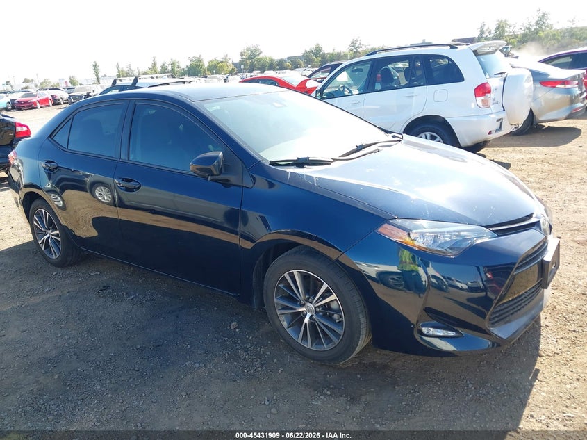 2017 Toyota Corolla VIN 5YFBURHE3HP569038 IAAI salvage auction — LEFT REAR, Salvage (California), sold $3,450 on 2026-07-13 (photo 1)