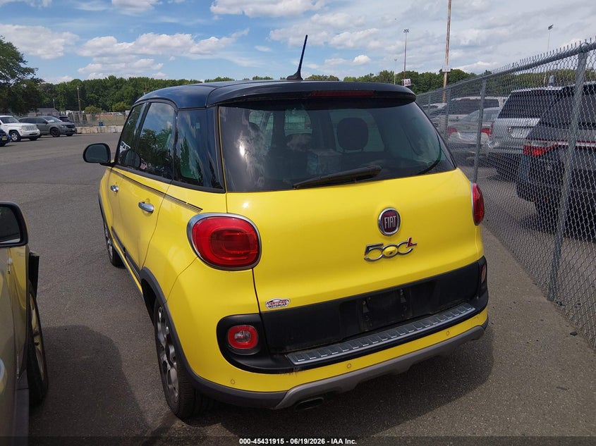 2014 Fiat 500l VIN ZFBCFADH4EZ023594 IAAI salvage auction — TRANSMISSION, Clear (New Jersey), sold $550 on 2026-07-27 (photo 3)